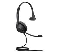 Jabra Evolve2 30 SE UC Mono - Micro-casque - sur-oreille - filaire - USB-C, USB-A - isolation acoustique - certifié UC