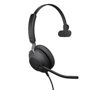 Jabra Evolve2 40 SE - Casque Mono Filaire USB-C/A | Certifié pour Microsoft Teams |