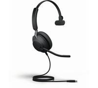 Jabra Evolve2 40 SE Headset Wired Head-band Calls/Music USB Type-C Black