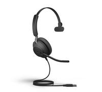 Jabra Evolve2 40 SE - Micro-casque mono filaire USB-A certifié pour Microsoft Teams