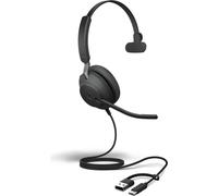 Jabra Evolve2 40 SE MS Mono - Casque - On-Ear