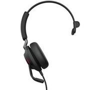Jabra Evolve2 40 SE MS Mono - Micro-casque - sur-oreille - filaire - USB-C - isolation acoustique - Certifié pour Microsoft Teams Noir G
