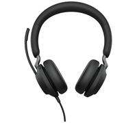 Jabra Evolve2 40 SE MS Stereo - Micro-casque - sur-oreille - filaire - USB-A - isolation acoustique - Certifié pour Microsoft Teams