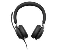Jabra Evolve2 40 SE MS Stereo - Micro-casque - sur-oreille - filaire - USB-A - isolation acoustique - Certifié pour Microsoft Teams