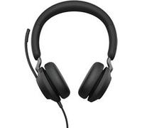 Jabra Evolve2 40 SE UC Stereo - Micro-casque - sur-oreille - filaire - USB-A - isolation acoustique - Optimisé pour la CU G