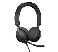 Jabra 24189-989-999 écouteur/casque Avec fil Arceau Appels/Musique USB Type-A Noir