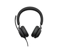 Jabra Evolve2 40 UC Stereo - Micro-casque - sur-oreille - filaire - USB-C - isolation acoustique