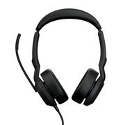Jabra Evolve2 50 Casque Avec fil Arceau Bureau/Centre d'appels USB Type-C / USB Type-A Bluetooth Noir