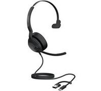 Jabra Evolve2 50 MS Mono - Micro-casque - sur-oreille - filaire - Suppresseur de bruit actif - USB-C, USB-A - Certifié pour Microsoft Teams G