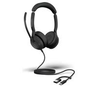 Casque - JABRA - Evolve2 50 - Stéréo - Réduction de bruit active - USB C-A