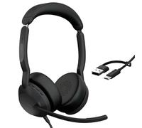Jabra Evolve2 50 - USB-A/USB-C - double micro-casque filaire certifié pour les plateformes UC