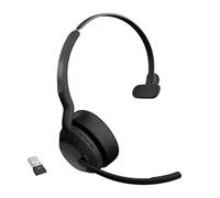 Jabra Evolve2 55 Casque Sans fil Arceau Bureau/Centre d'appels Bluetooth Noir