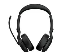 Jabra Evolve2 55 Casque Sans fil Arceau Bureau/Centre d'appels Bluetooth Socle de chargement Noir