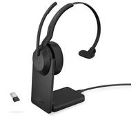 Jabra 25599-889-989 écouteur/casque Avec fil &sans fil Arceau Bureau/Centre d'appels Bluetooth Socle de chargement Noir