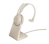 Jabra Evolve2 65 Casque Sans fil Arceau Bureau/Centre d'appels USB Type-C Bluetooth Beige