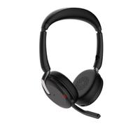 Jabra Evolve2 65 Flex, BT, USB-A, MS, ANC, charge sans fil, noir