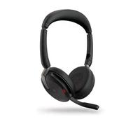 Jabra Evolve2 65 Flex Casque Avec fil &sans fil Arceau Bureau/Centre d'appels Bluetooth Noir