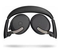 Jabra Micro-casque Evolve2 65 Flex MS Stereo – Bluetooth, suppression active du bruit, USB-A