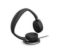 Jabra Evolve2 65 Flex UC Stereo - micro-casque - avec socle de recharge sans fil