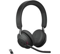 Jabra Micro-casque Evolve2 65 USB-A UC Mono Bluetooth sans fil Noir