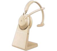 Jabra Evolve2 65 - MS Mono - Casque - Arceau - bureau/centre d'appels - Beige - Monophone - Appariement Bluetooth - Lecture/Pause - Piste < - Ortung > - Volume + - Volume