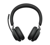 Jabra Evolve2 65, MS Stereo Casque Sans fil Arceau Bureau/Centre d'appels USB Type-C Bluetooth Noir