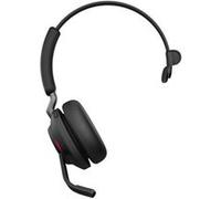 Jabra Evolve2 65 UC Mono - Micro-casque - sur-oreille - convertible - Bluetooth - sans fil - USB-A - isolation acoustique - noir Noir G