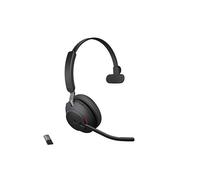 Jabra 26599-899-999 écouteur/casque Sans fil Arceau Bureau/Centre d'appels USB Type-A Bluetooth Noir