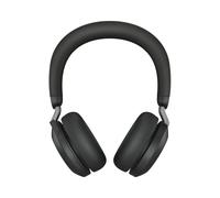 Evolve2 75 - Micro-casque - sur-oreille - Bluetooth - sans fil - Suppresseur de bruit actif - USB-A - isolation acoustique - noir - Certifié pour