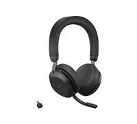 Jabra Evolve2 75 - micro-casque - avec support de chargement