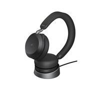 Jabra Evolve2 75 - micro-casque - avec support de chargement