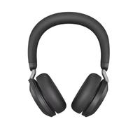 Jabra Evolve2 75 stereo, BT,ANC, MS, USB-C/A, sarging stand, beige