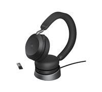 Jabra Evolve2 75 USB-A MS Teams - micro-casque - avec support de chargement