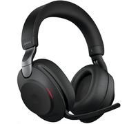 Jabra Evolve2 85 - Micro-casque stéréo USB-A MS avec base pour Microsoft Teams, noir