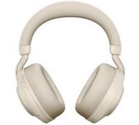 Jabra Evolve2 85 MS Stereo - Micro-casque - circum-aural - Bluetooth - sans fil - Suppresseur de bruit actif - jack 3,5mm - isolation acoustique - beige - Certifié pour Microsoft Teams Beige G