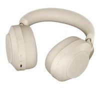 Jabra Evolve2 85 UC Stereo - Micro-casque - circum-aural - Bluetooth - sans fil - Suppresseur de bruit actif - jack 3,5mm - isolation acoustique - beige Beige G