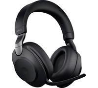 Jabra Evolve2 85 UC téléphone Micro-casque supra-auriculaire Bluetooth, filaire Stereo noir Suppression du bruit du microphone
