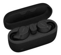 Jabra Evolve2 Buds MS - Écouteurs sans fil avec micro - intra-auriculaire - Bluetooth - Suppresseur de bruit actif - USB-C via un adaptateur Bluetooth - isolation acoustique - noir - Certifié pour Mic