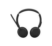 Jabra Evolve3 45 MS Stereo - micro-casque - USB-A via adaptateur Bluetooth, USB-C - Microsoft Teams Certified - Zoom Certified
