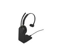 Jabra Evolve3 65 - Casque mono sans fil USB-A avec réduction active du bruit (ANC) | Certifié pour les plateformes UC | Socle de recharge inclus