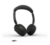Jabra Evolve3 65 Flex - Casque sans fil ultra-léger doté de deux ports USB-A et d'une réduction active du bruit (ANC) | Certifié pour les plateformes UC | Sans socle de recharge