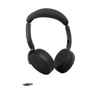 Jabra Evolve3 65 Flex USB-A MS Casque ANC sans fil Casque professionnel pliable sans perche micro, avec réduction active du bruit adaptative,