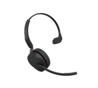 Jabra Evolve3 65 Mono USB-C MS Casque ANC sans fil Casque Bluetooth certifié Microsoft Teams, avec technologie ANC adaptative et ClearVoice, conçu