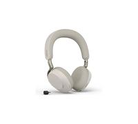 Jabra Evolve3 75 - Bluetooth, USB-C - Casque stéréo sans fil certifié pour Microsoft Teams | sans socle de recharge | Gris chaud