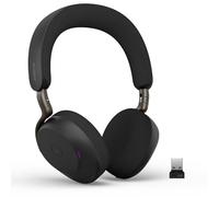 Jabra Evolve3 75 Casque on-Ear Bluetooth sans Fil avec Micro, Noir