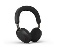 Jabra Evolve3 75 MS - Micro-casque - sur-oreille - Bluetooth - sans fil - Suppresseur de bruit actif - USB-C via un adaptateur Bluetooth - noir - Optimisé pour Microsoft Teams
