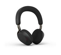 Jabra Evolve3 75 MS - Micro-casque - sur-oreille - Bluetooth - sans fil - Suppresseur de bruit actif - USB-C via un adaptateur Bluetooth - noir - Optimisé pour Microsoft Teams