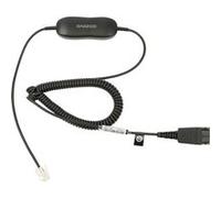 Jabra GN1200 CC - Câble pour casque micro - Déconnexion rapide prise pour RJ-9 mâle - pour Jabra GN 2100, GN 2200, GN 2250 G