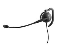 Jabra Casque GN2100 – Avec fil, crochets auriculaires pour bureau/centre d'appels, Bluetooth – Noir