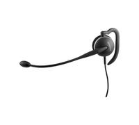 Jabra GN2100 Micro-Casque Mono Filaire Bluetooth Noir, Crochets Auriculaires, Suppression de Bruit, QD, 80-15000Hz, Bureau/Centre d'appels